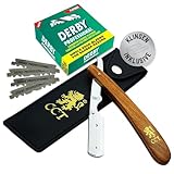 The Cambridge Cutthroat® Cut Throat Rasierer-Set - Missanda Hartholz &...