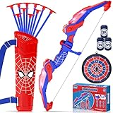 Lubolee Pfeil und Bogen Kinder Set mit LED Licht, Outdoor Spielzeug ab 3 4 5 6 7...