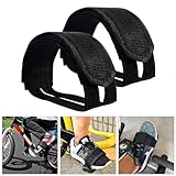 Universal Fahrrad Pedalriemen, Heimtrainer Pedal Straps, Zehenclips Riemen Band...