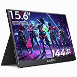 144HZ Portable Monitor, ARZOPA 15.6 Zoll 1080 FHD Tragbarer Monitor mit Externem...