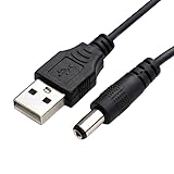 CABLEPELADO USB-Gleichstromkabel, Gleichstrom-Verlängerungskabel, kompatibel...