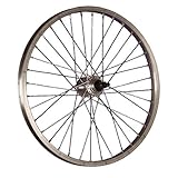 20 Zoll Hinterrad Büchel Alufelge/Schraubkranznabe 5/8-fach - Silber