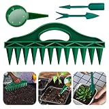 4er Set Sämaschine Pflanzhilfe mit 12 Löchern SamenSpender zur Vermehrung mit...