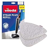 Vileda Steam Dampfreiniger Ersatzpads, Wischbezug aus Mikrofasern, für alle...