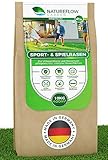 Rasensamen Sport und Spielrasen 10 kg extra robust - Schnell wachsender...