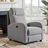 FiveWillowise Fernsehsessel Ruhesessel Relaxsessel mit Verstellbarer Beinablage...