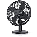 Brandson - Tischventilator Design Retro - Ventilator mit 3...