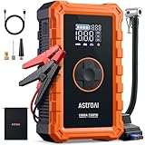 AstroAI S8 Air Starthilfe Powerbank mit 150PSI Kompressor, 5-in-1...