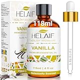 HELAIF Ätherisches Vanilleöl 100% Natürliches Duftöl 118ml Wärmender &...