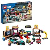 LEGO City Autowerkstatt, Mechaniker-Spielzeug-Werkstatt mit individuell...