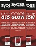 Syoss Color Glow Pflegende Haartönung Pompeian Red Pantone 18-1658 (3 x 100...