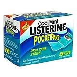 Listerine Pocketpaks, Cool Mint 5 Packungen à 24 Stück
