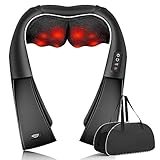 ALLJOY Nackenmassagegerät Shiatsu Massagegerät mit...