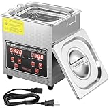 VEVOR Ultraschallreiniger Ultraschall Edelstahl-Reinigungsgerät 160 W, 2 L...
