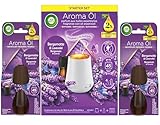 Air Wick Aroma-Öl Diffuser Starter-Set inklusive 1 Gerät & 3x20ml Bergamotte &...