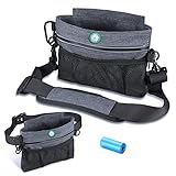 Brifit Leckerlitasche für Hunde mit Einhand-Magnet-Verschluss, Futterbeutel...