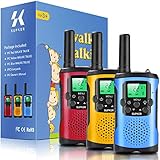 Walkie Talkies für Kinder 3er Pack, 8 Kanäle 2 Wege Radio Kinder Spricht...