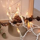 hellum Lichterkette innen strombetrieben, mini Lichterkette mit 10 klaren warmen...
