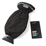 Original Audi Eiskratzer mit Handschuh Winter Kratzer Scheiben Schnee...