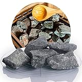Schicker Mineral Deutsche Saunasteine 10 kg, hochwertige Diabas Aufgusssteine,...