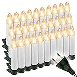 Nipach GmbH 30er LED Lichterkette Weihnachtsbaumbeleuchtung für Innen...