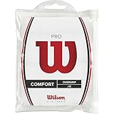Wilson Griffband Pro Overgrip 12 Pack, White, WRZ4016WH