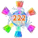 222 Stück Wasserbombens, Wasserbombens Selbstschließend,mit Wasserhahn...