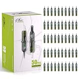 EZ Tattoo Nadeln Set - 50Stück #10 Gemischt (3RL 5RL 7RL 9RL 11RL) Bugpin Round...