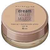 Maybelline New York Make Up, Dream Matte Mousse Make-Up, Mattierend, Nr. 40 Fawn