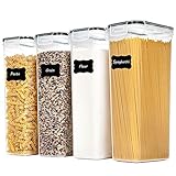 Vtopmart 2.8L Vorratsdosen Set, Müsli Schüttdose & Frischhaltedosen, BPA frei...