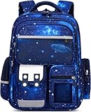 Amythe Schulrucksack Jungen 1-5 Klasse, 2025 Ergonomisch Rucksack Schule Kinder...