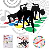 INQUIRLLY Twisting Spiel,Twisting Game für Kinder & Erwachsene, Party-Spiel...