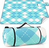 CIRULLI Picknickdecke, Picknickdecke, 200 x 200 cm, faltbar, Stranddecke mit...