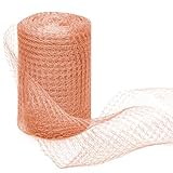 OFFCUP Kupfergitterrolle Schneckenschutz, 12.7cmx10m Kupferband Gegen Schnecken,...