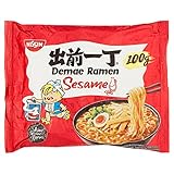 Nissin Demae Ramen – Sesam, Einzelpack, Instant-Nudeln japanischer Art, mit...