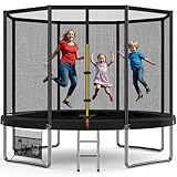 Devoko Trampolin Outdoor Ø 183/228/305/366/427 cm TÜV Rheinland GS-Zertifikat,...