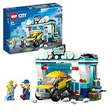 LEGO 60362 City Autowaschanlage, Set mit Spielzeugauto für Kinder ab 6 Jahren,...