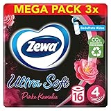 Zewa Ultra Soft Limited Edition Toilettenpapier, Großpackung, 3 x 16 Rollen...