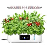 GOLUMUP Hydroponisches Anzuchtsystem Smart Garden mit Automatisches Timer 24W...