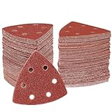 STEBRUAM Deltaschleifer Schleifpapier Dreieckschleifer, 50 Stück Delta...