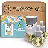 Air Wick Duftölflakon – Duftstecker Starter Set mit 3 Duftflakons –...