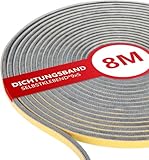 XEEINC 8M Bürstendichtung Selbstklebend, 9mm(B) x 5mm(D) Bürstendichtung für...