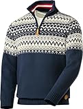 Hinterstoisser Pullover Herren, Warmer Norweger Pullover für Herren,...