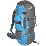 Highlander 45 Liter Discovery Rucksack Leichter Wanderrucksack mit wasserdichter...