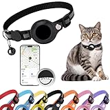 JAYZ® Katzenhalsband-Set mit Smart-Finder-Tracker, kompatibel mit iOS/Android,...
