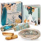 MyHappyGoods Premium Räucherset I Weisser Salbei zum Räuchern, Palo Santo I...
