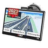 XGODY Navigationsgeräte für Auto 2023 Navigation für Auto LKW PKW GPS...
