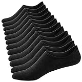 Ueither Damen Unsichtbare Sneaker Socken Baumwoll Kurzsocken Sport Socken für...