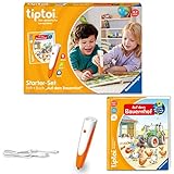 Ravensburger tiptoi Starter-Set 00114: Stift und Bauernhof-Buch - Lernsystem...