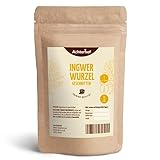100 g Ingwerwurzel geschnitten getrocknet Ingwer Tee Kräutertee vom-Achterhof